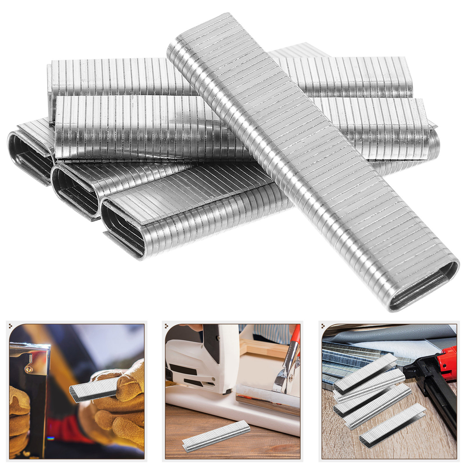 Electric Stapler Heavy - 1000 Grampos Pneumáticos em Forma de