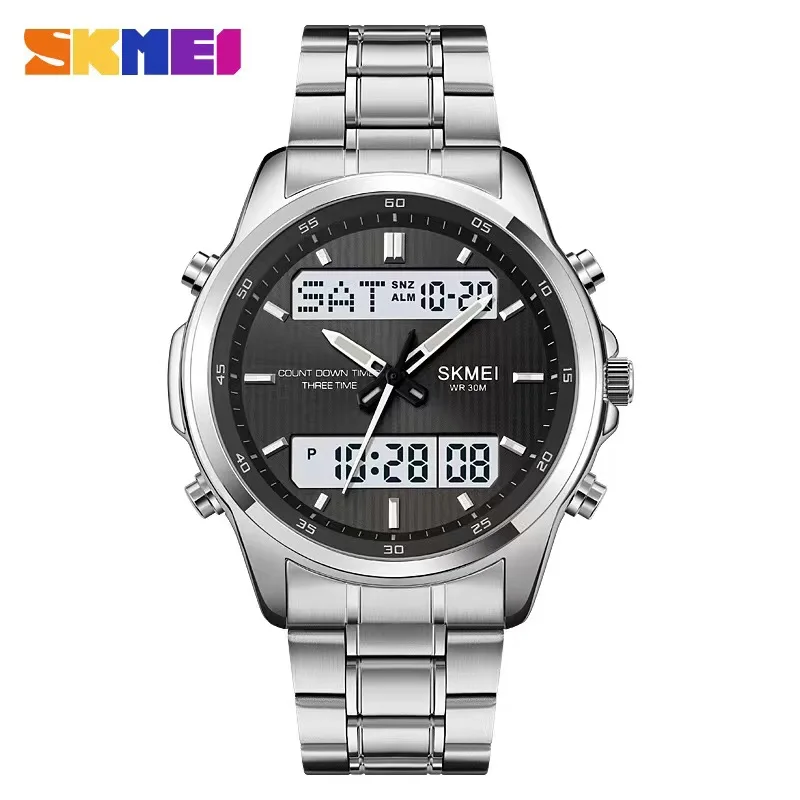 Digital Timer Countdown - Skmei-relógio esportivo digital masculino, com luz