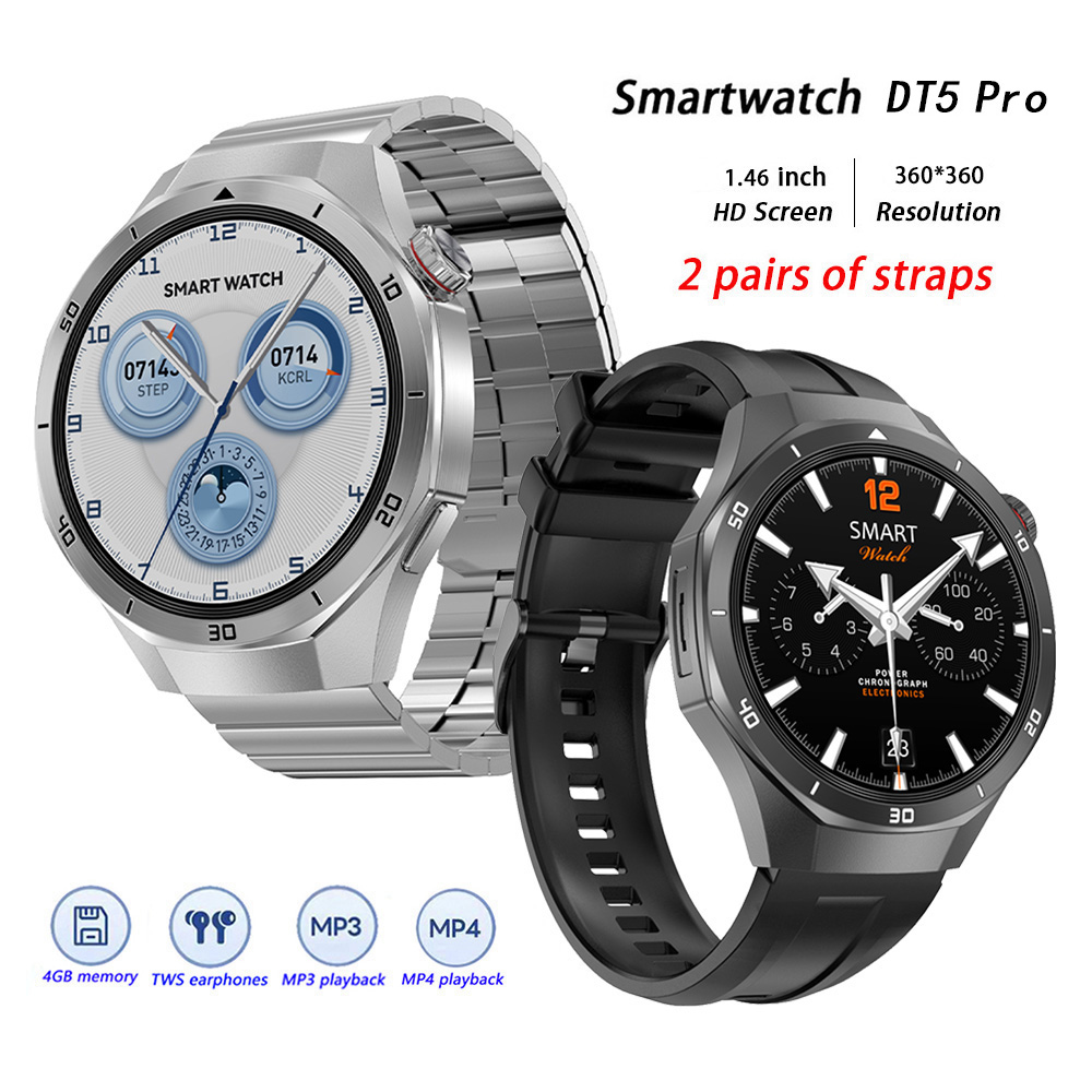 Digital Timer Countdown - Dt5 pro relógio inteligente para homens