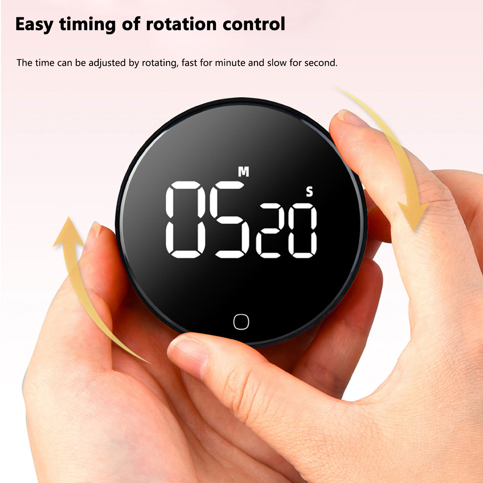 Digital Timer Countdown - Timer Digital de Cozinha LED Recarregável