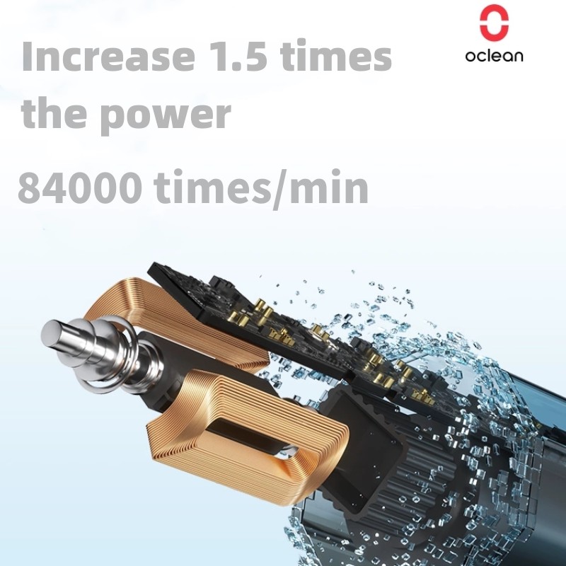 Digital Timer Countdown - Escova de dentes elétrica Oclean X