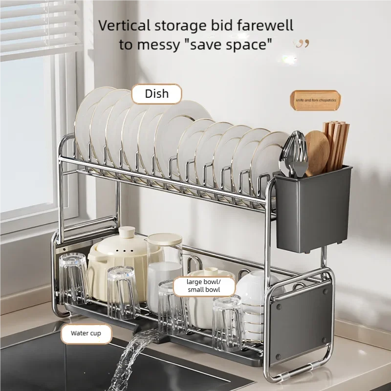 Server Rack Shelf - Escorredor de Louça Estreito para Pia