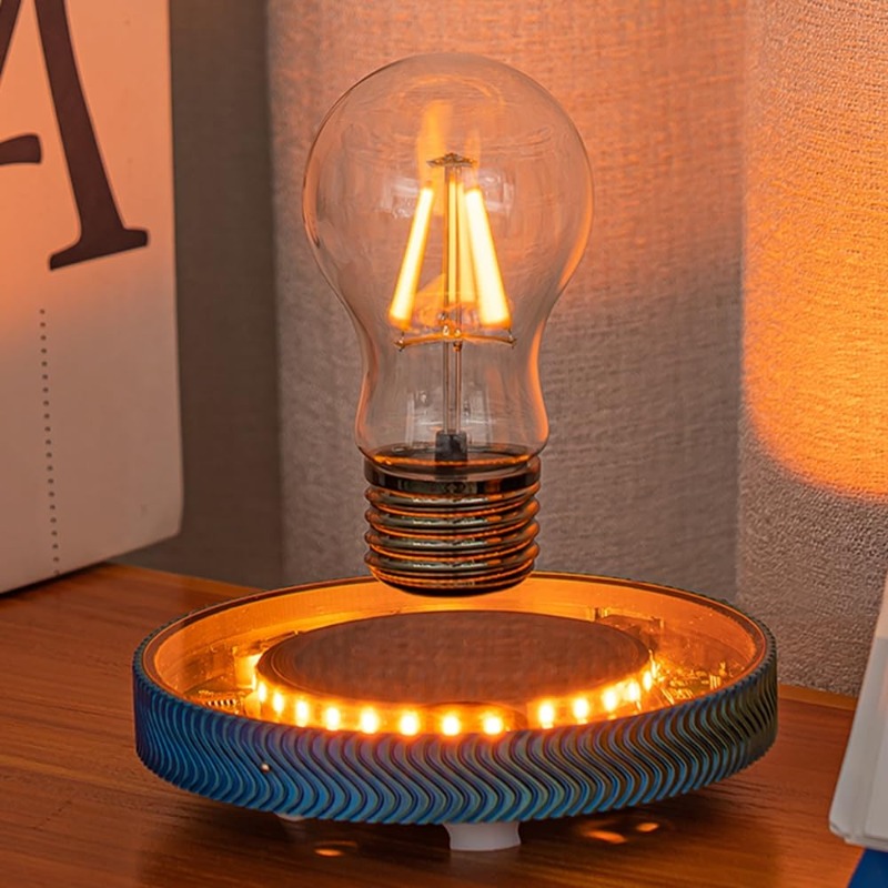 Office Tech Desk - Lâmpada LED Flutuante Sem Fio para