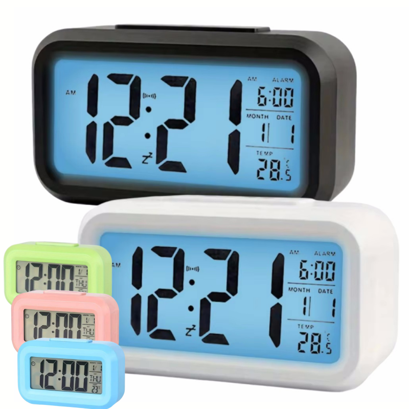 Digital Timer Countdown - Despertador digital inteligente, display lcd preto