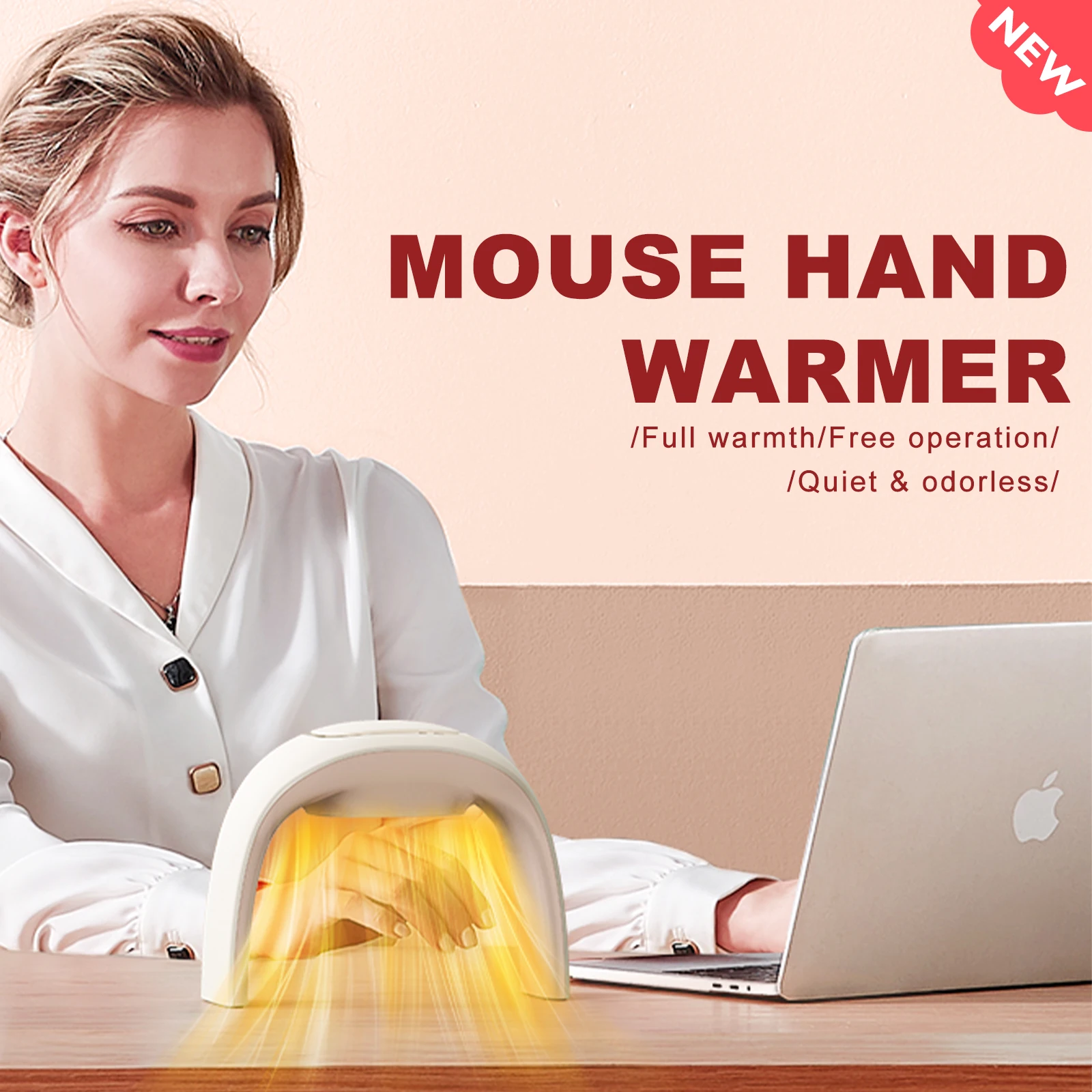 Eary portátil inverno mouse mã - Office Tech Desk avaliação e preço