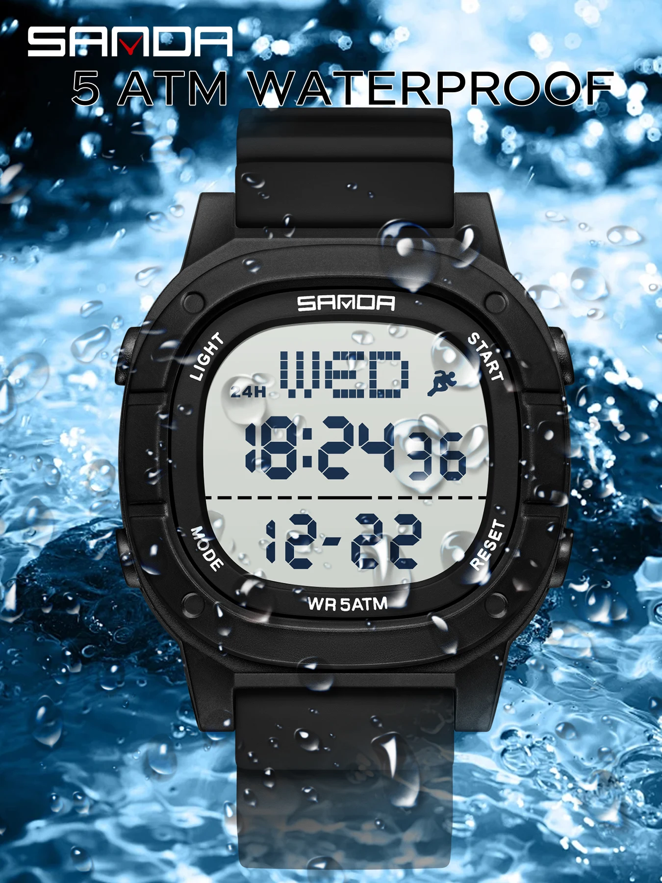 Relógio Eletrônico Masculino S - Digital Timer Countdown avaliação e preço