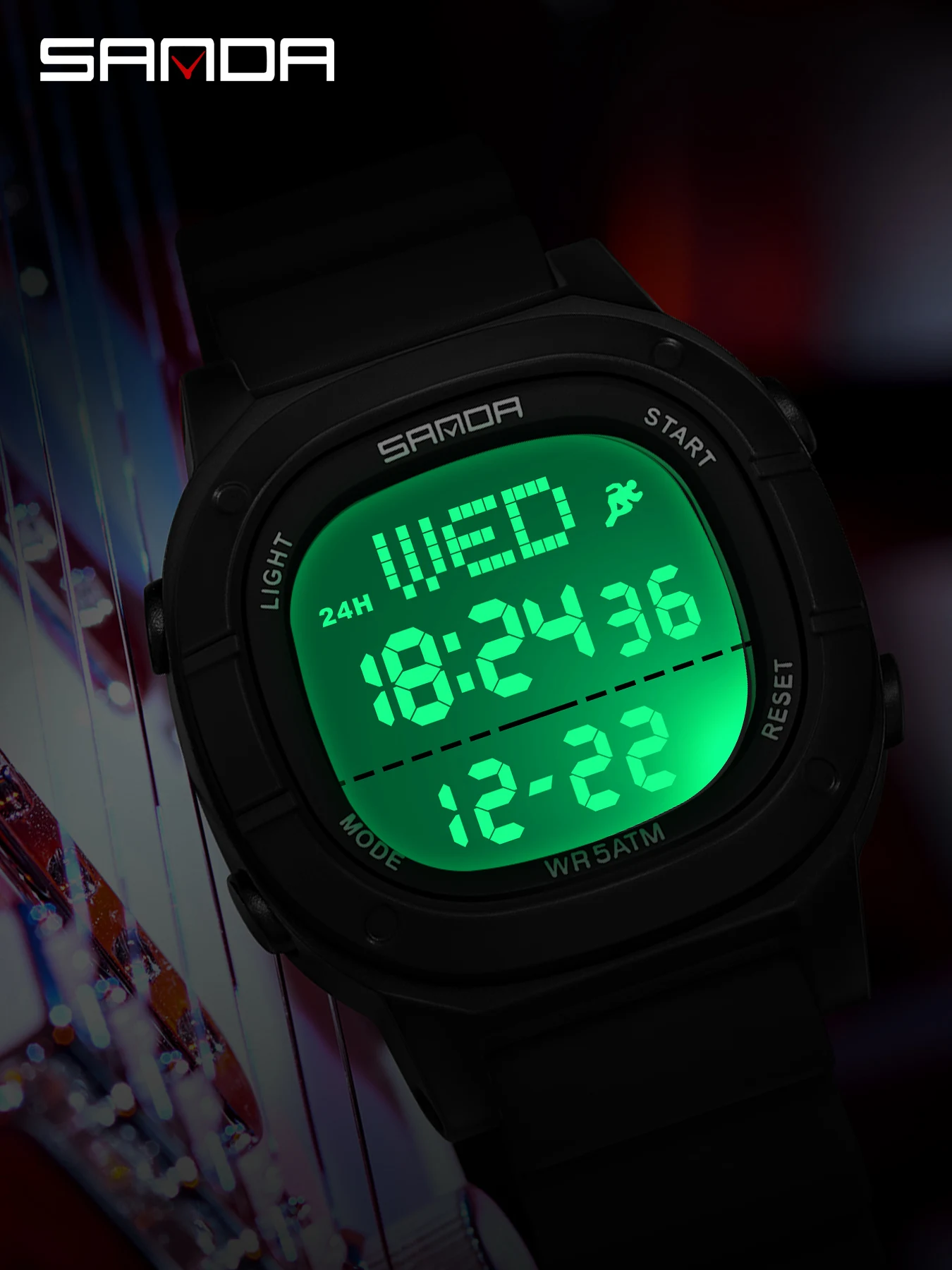 Relógio Eletrônico Masculino S - Digital Timer Countdown avaliação e preço