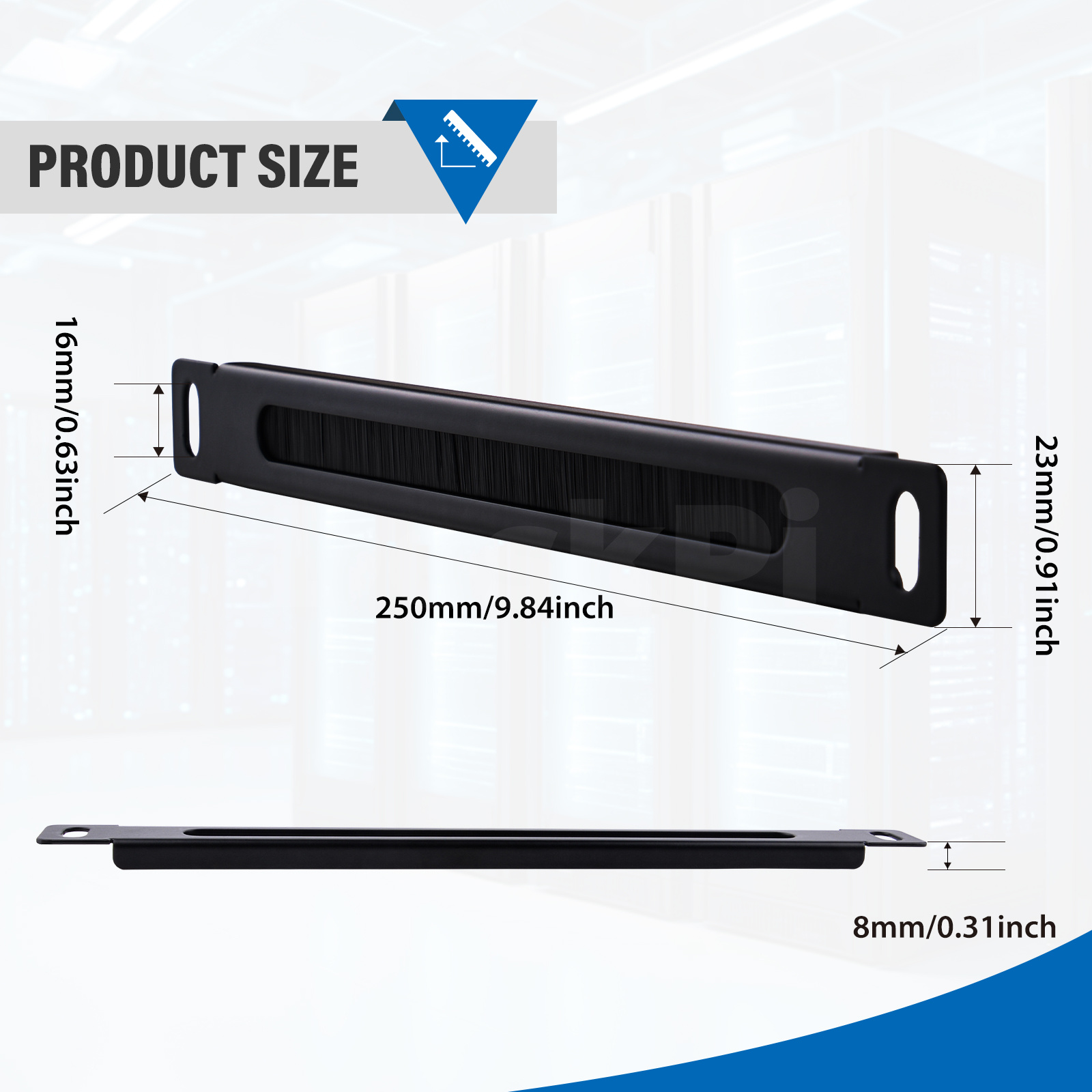 Prateleira de rack DeskPi 0,5U - Server Rack Shelf avaliação e preço