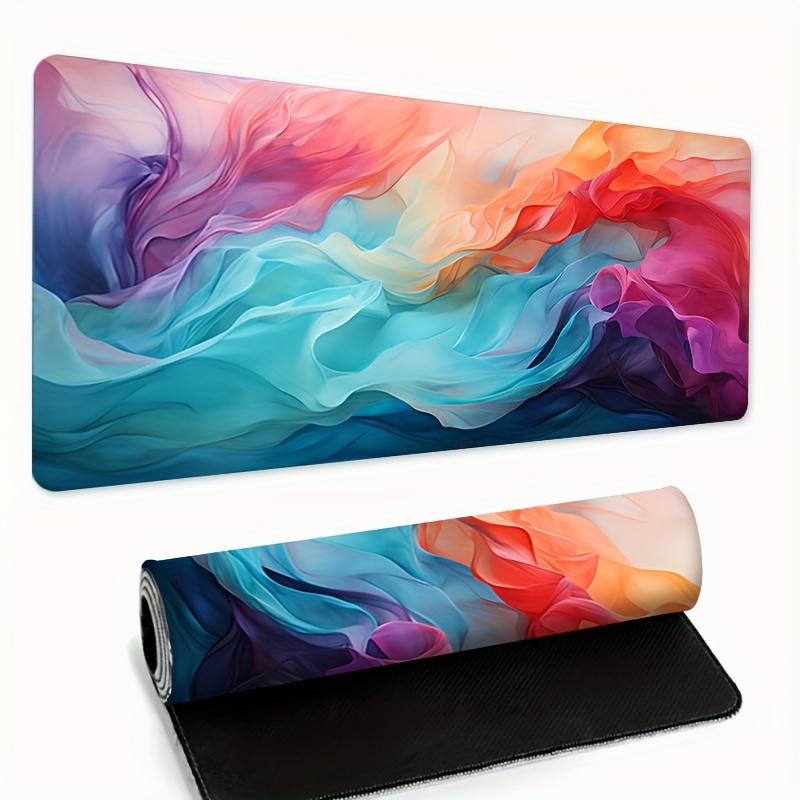 Mouse Pad Grande Abstrato Colo - Office Tech Desk avaliação e preço