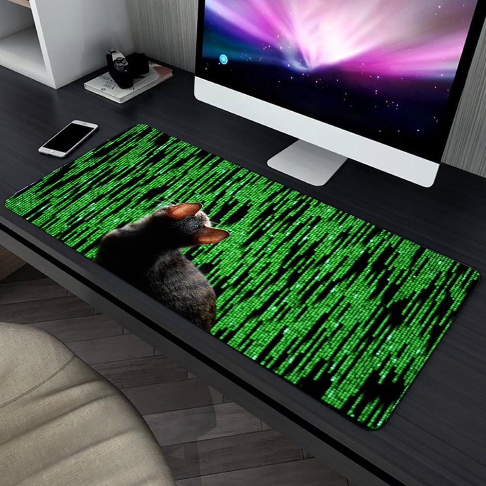 Tech Matrix Code Cat Art, tape - Office Tech Desk avaliação e preço