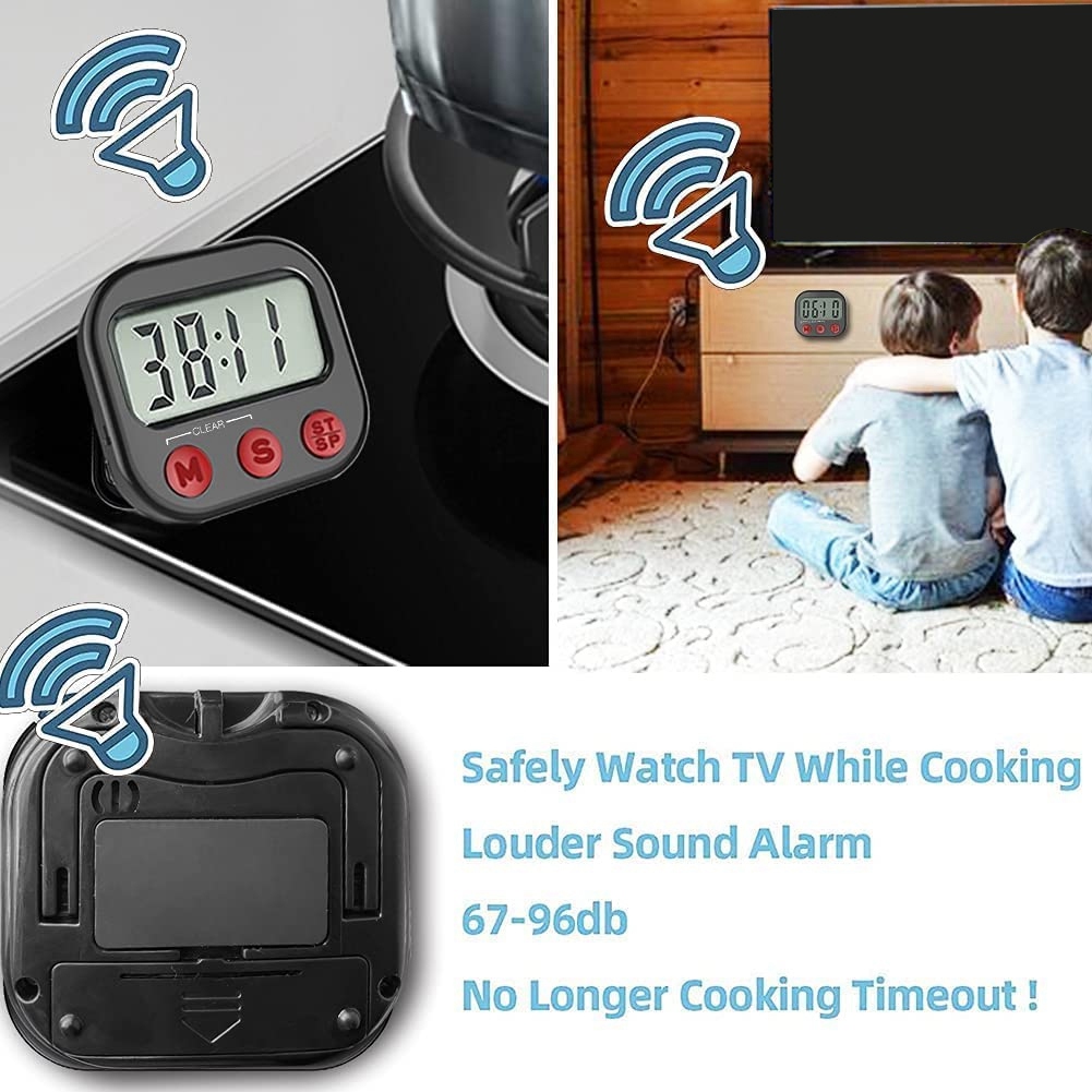 Temporizador de cozinha visual - Digital Timer Countdown avaliação e preço