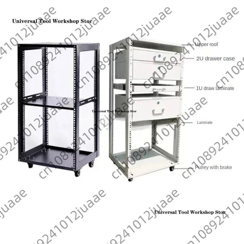 Armário de rede aberto simples - Server Rack Shelf avaliação e preço