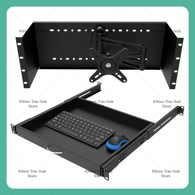Bandeja de Teclado Deslizante  - Server Rack Shelf avaliação e preço