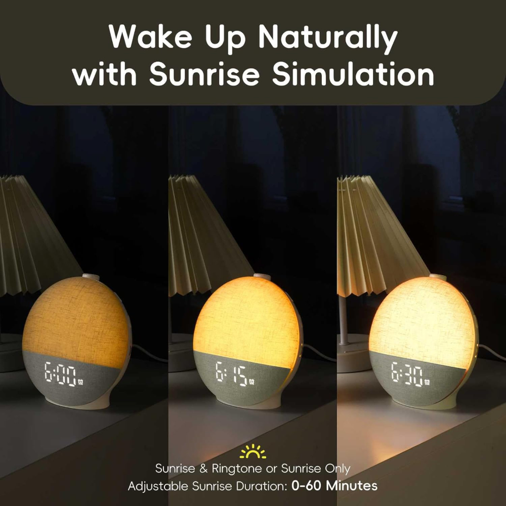 Despertador com luz de nascer  - Digital Timer Countdown avaliação e preço