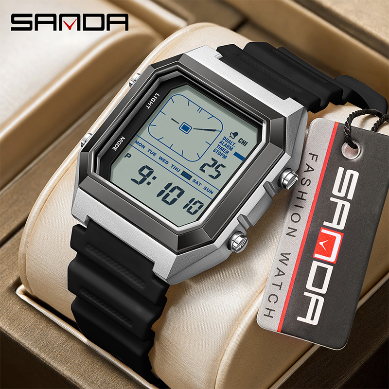 Relógio Eletrônico Masculino D - Digital Timer Countdown avaliação e preço